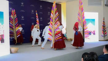 Celebraciones, rituales ancestrales y estrategias diplomáticas convergen en una iniciativa que transforma la mirada sobre las tradiciones de Panchimalco ante la comunidad global (Foto cortesía Ministerio de Relaciones Exteriores)