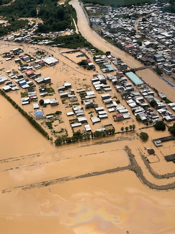 Inundación en Balao