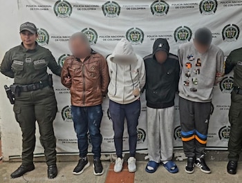 Simultáneamente, la Policía desarticuló la banda Los Inalcanzables, dedicada al hurto de motocicletas en Pasto y municipios aledaños - crédito Policía Nacional