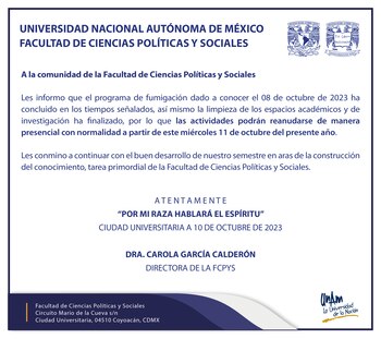 La FCPYS emitió un comunicado