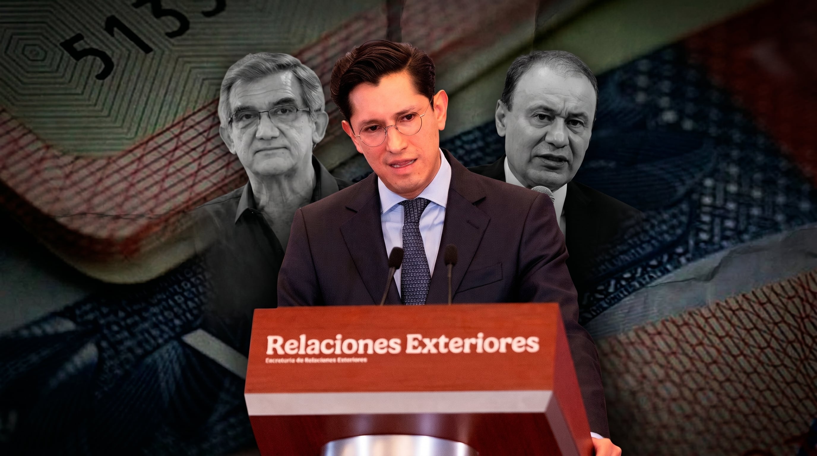 La SRE informó que no ha recibido notificación oficial de Estados Unidos sobre el retiro de visas a gobernadores.