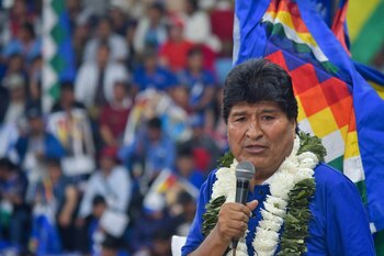 El Gobierno de Luis Arce acusó a Evo Morales de buscar acortar su mandato por medio de protestas y bloqueos (REUTERS)
