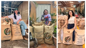 Sembrando autonomía financiera: La exitosa primera exportación de la red de cafetaleras hondureñas