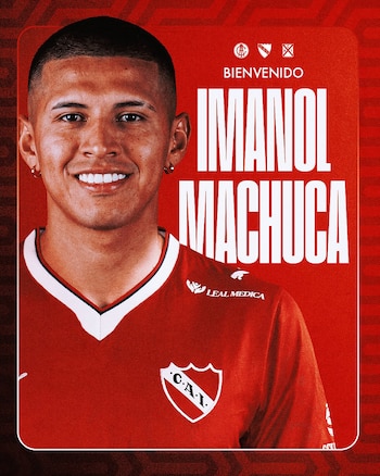 Refuerzos: Independiente fichó a Imanol Machuca