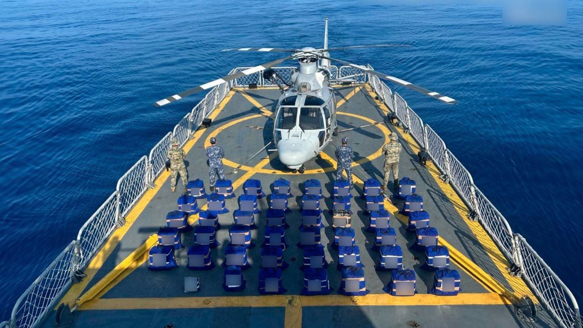 En 2025, la Armada de México incautó 2.5 toneladas de cocaína frente a Michoacán. (FOTO. Especial)