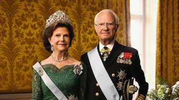 Carlos Felipe y Silvia de