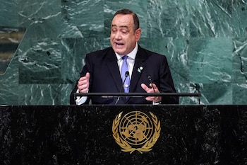 Alejandro Giammattei (REUTERS/Eduardo Munoz)