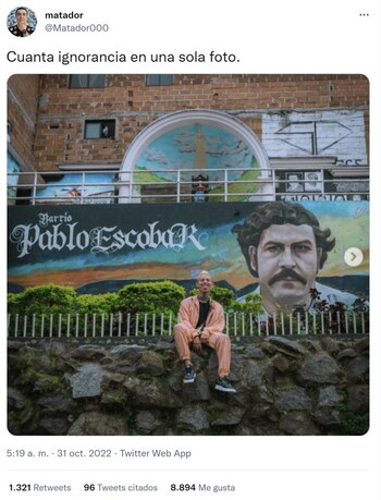 Publicación de Matador sobre la