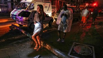 El tráfico quedó complicado por