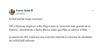 Otro de los usuarios que