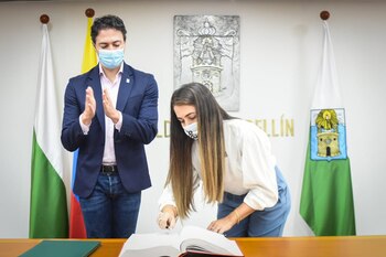 Daniel Quintero y Johana Jaramillo.