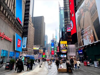 Time Square vacio