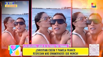 Pamela Franco frena rumores de compromiso y lanza contundente mensaje a Christian Cueva. Captura: Amor y Fuego.