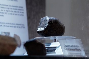 La colisión de asteroides y