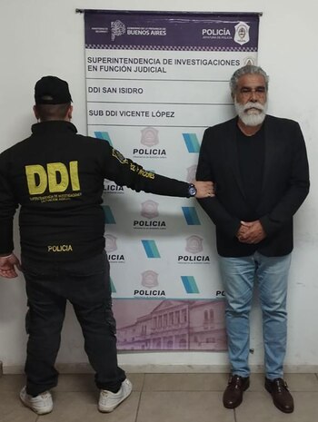 Rodolfo Cleto García, detenido en