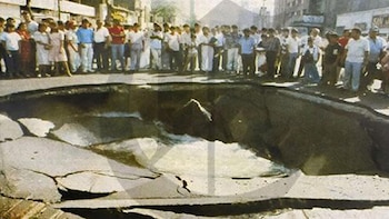 Un colapso urbano en pleno