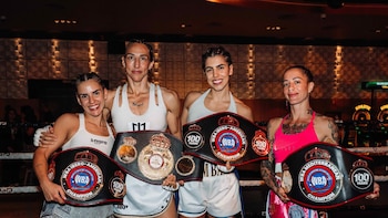 'La Tormenta' Miranda vence por KO a Militza Salazar y conquista el título WBA Gold International del superpluma