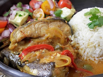 El bagre guisado de Puerto