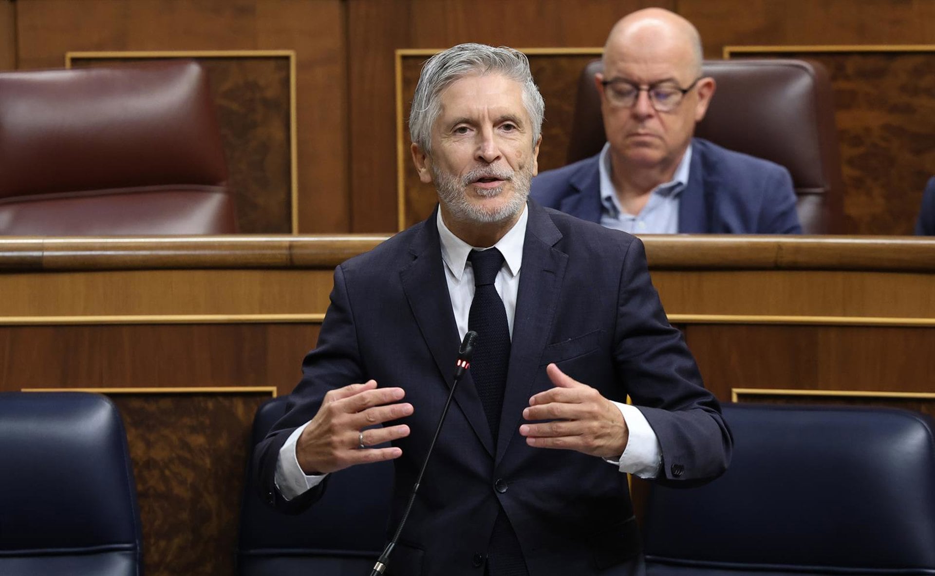 El ministro del Interior, Fernando Grande-Marlaska. (Europa Press)