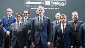 El Rey inaugura Alimentaria &
