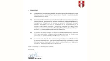 Comunicado de la Gerencia de
