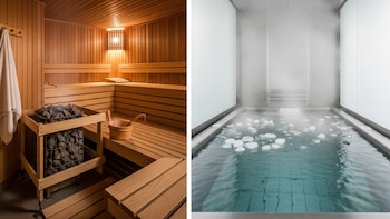 Sauna o baño frío después