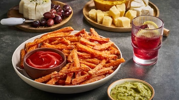 Boniato en bastón, la nueva alternativa que gana espacio en la gastronomía argentina