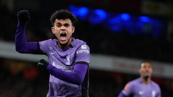 Gol de Luis Díaz frente