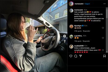 El mensaje de María Susini