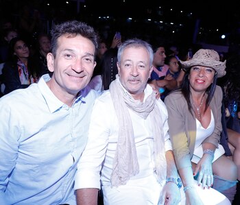 Daniel Noguera junto a Juan