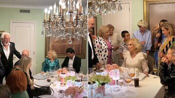 Mirtha Legrand junto a sus