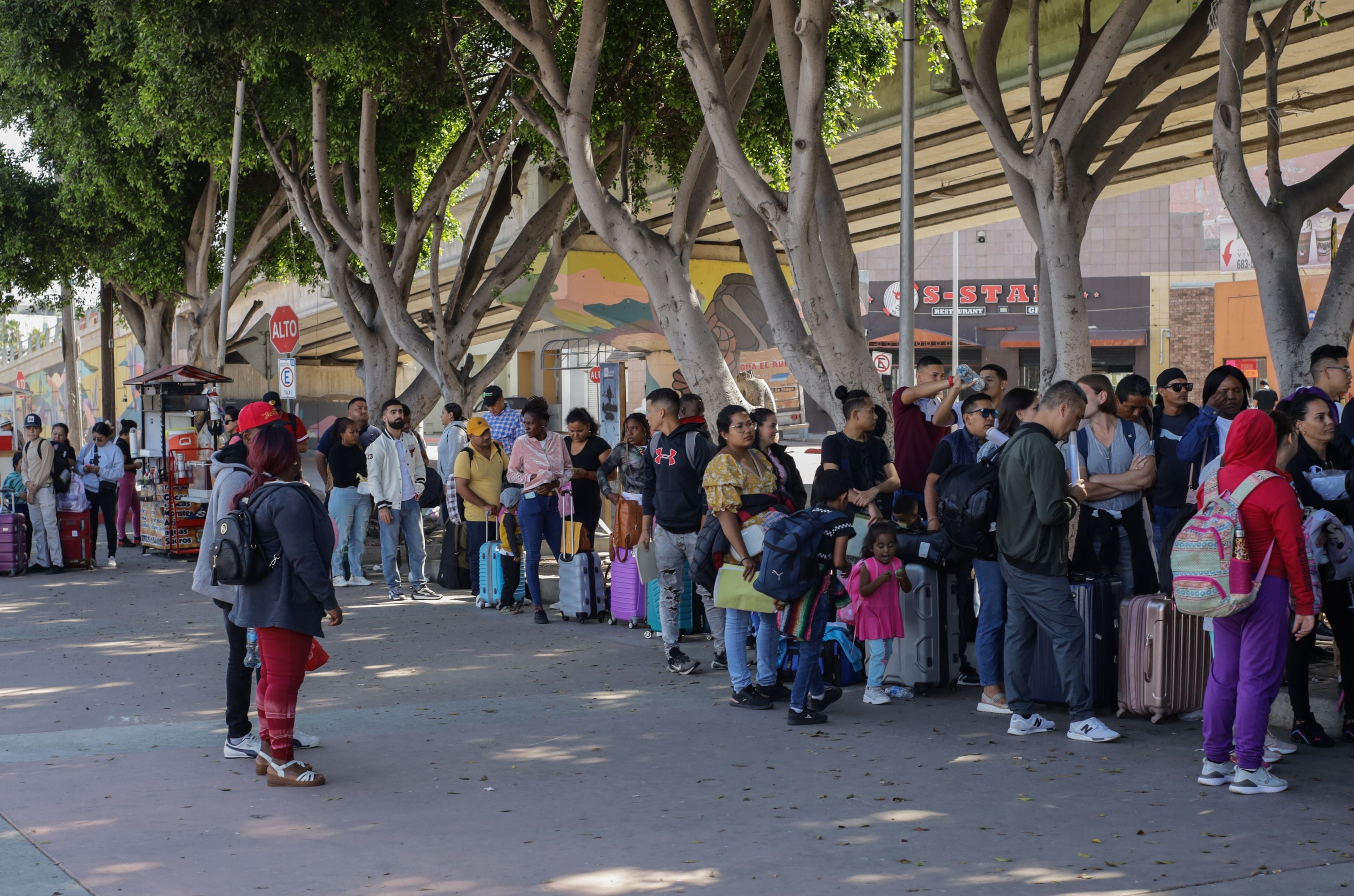 El cruce de Tijuana y San Diego es la frontera más transitada del mundo (EFE)