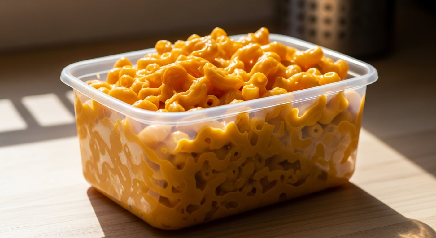 La FDA notificó el retiro de 525.645 paquetes de Park St. Deli Macaroni & Cheese de Aldi en Estados Unidos por lecitina de soja no declarada en la etiqueta. (Imagen Ilustrativa Infobae)