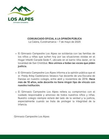 El Gimnasio Los Alpes, en