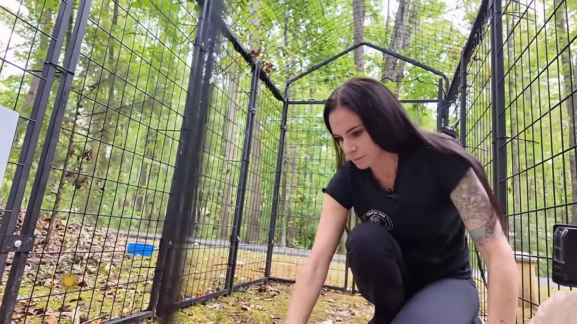 Christine Quaiff realiza la búsqueda de animales como labor comunitaria en paralelo a su trabajo en el sector tecnológico (CBS Sunday Morning)
