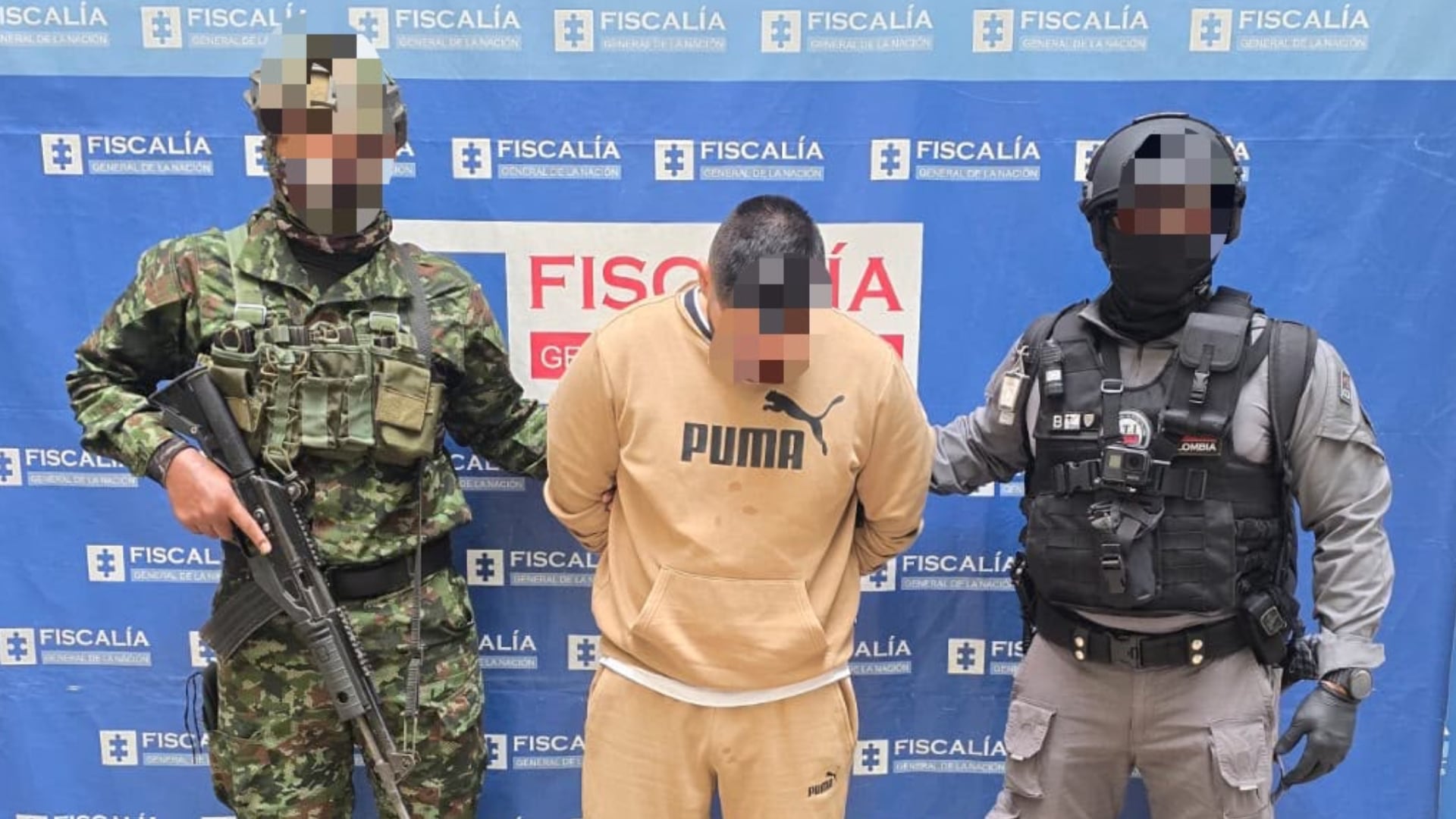 La captura de Daniel Uribe Jaramillo se produjo en Medellín en un operativo conjunto del Ejército, la Fiscalía y la DEA - crédito Ejército Nacional