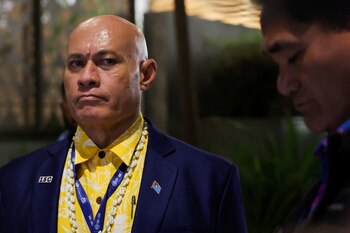 El Ministro de Finanzas y Desarrollo Económico de Tuvalu, Seve Paeniu. REUTERS /Amr Alfiky/Foto de archivo