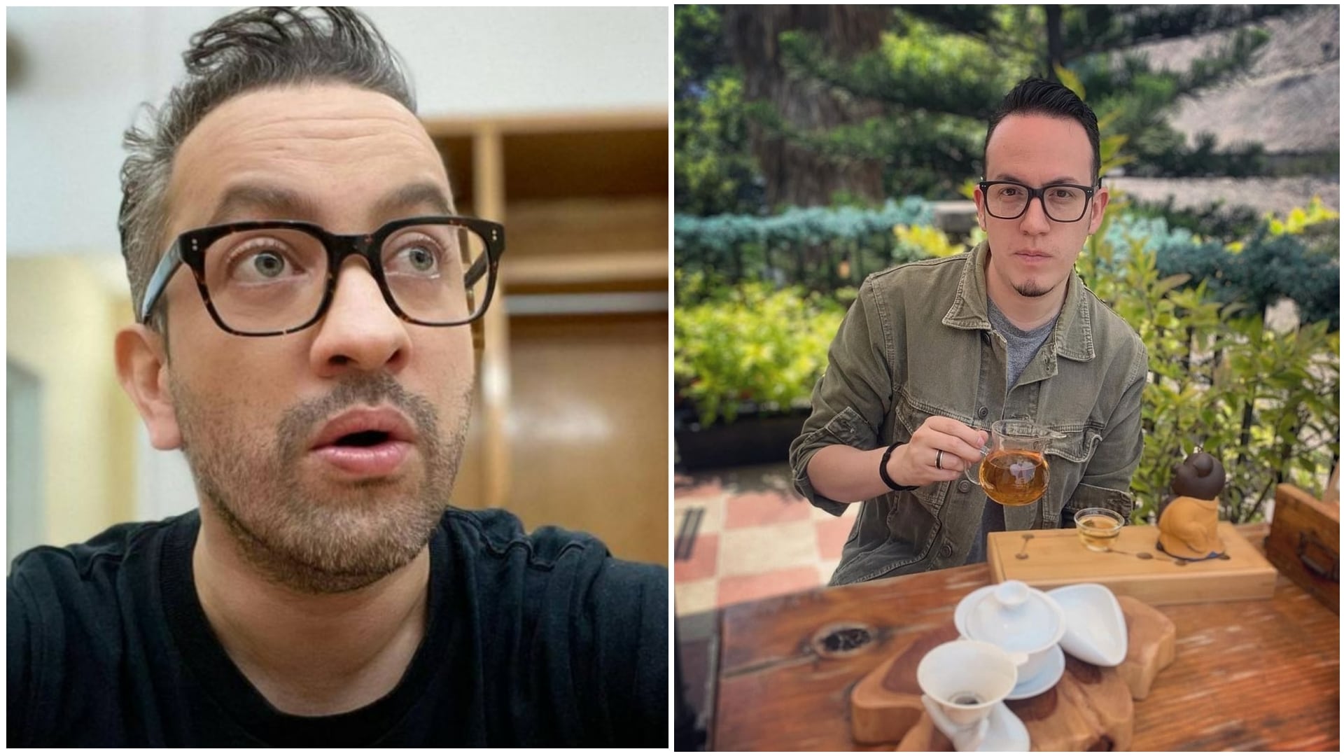 Chumel Torres vs Adrián Chávez (fotos: ig/nochaveznada//chumeltorres)