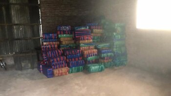 El cargamento que se encontró