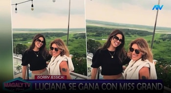 “Se le viene la competencia a la Newton”: Magaly Medina analiza el nuevo papel de Luciana Fuster. Captura: Magaly TV La Firme.