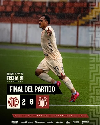 Goles de Lliuya y Muñoz