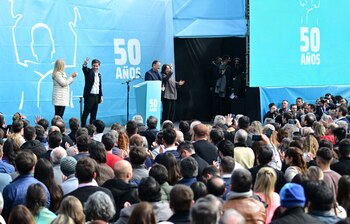 Axel Kicillof cerró el acto