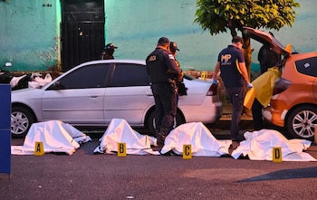 Diez departamentos concentran 17 de cada 20 homicidios en Guatemala y el departamento de Guatemala reúne cuatro de cada 10 casos.