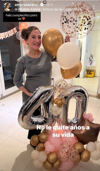 Amoroso anunció una pausa en