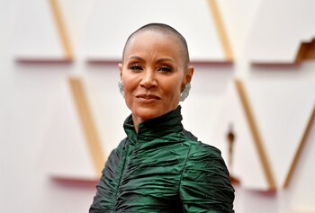 US actress Jada Pinkett Smith attends the 94th Oscars at the Dolby Theatre in Hollywood, California on March 27, 2022. (Photo by ANGELA WEISS / AFP)