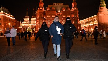 Agentes de la policía antidisturbios