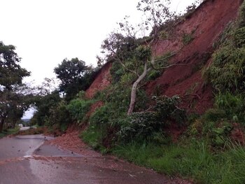 Deslizamiento de tierra en Polocabildo