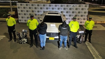 El operativo permitió la recuperación de un vehículo y varias capturas en flagrancia - crédito Mebog