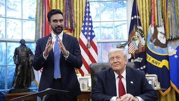 Trump agradece a Mamdani su invitación a Gracie Mansion (Nueva York) y espera que sea un "gran" alcalde