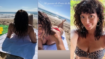 Griselda Siciliani, de vacaciones en